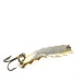 Vintage  Al's gold fish Goldfish Helgy, 1/8oz Nickel / Gold fishing spoon #1124