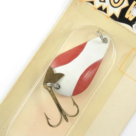 Acme K.O. Wobbler, 1/2oz Red / White fishing spoon #1125