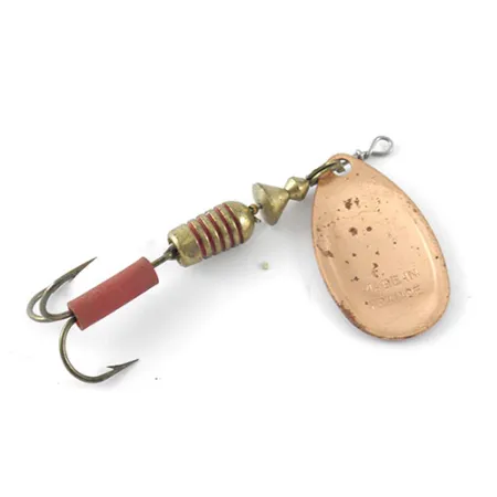 Vintage Mepps Aglia 3 1131, 1/4oz Bronze (Brass) spinning lure #1131