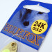   Blue Fox Pixee , 1/4oz Yellow / 24 Carat Gold Plated fishing spoon #1134