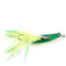 Vintage  Northland tackle Jaw-Breaker, 1/2oz Fluorescent Green / Yellow fishing spoon #1135