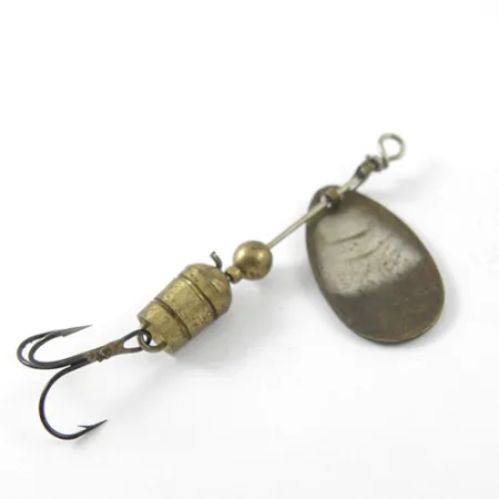 Vintage Mepps Aglia 1, 1/8oz Brass spinning lure #1142