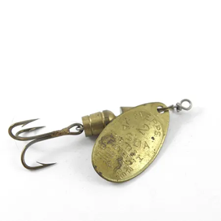 Vintage Mepps Aglia 2, 3/16oz Brass spinning lure #1143