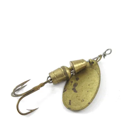Vintage Mepps Aglia 2, 3/16oz Brass spinning lure #1143