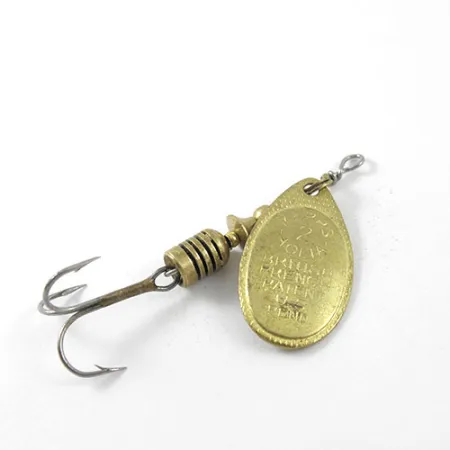 Vintage Mepps Aglia 2, 3/16oz Brass spinning lure #1144