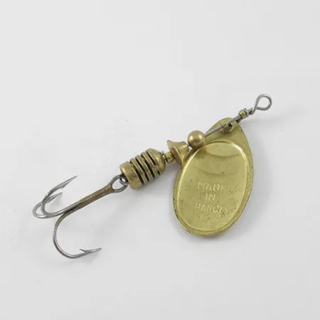Vintage Mepps Aglia 2, 3/16oz Brass spinning lure #1144