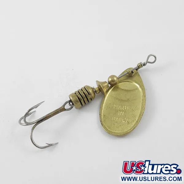 Vintage   Mepps Aglia 2, 3/16oz Brass spinning lure #1144