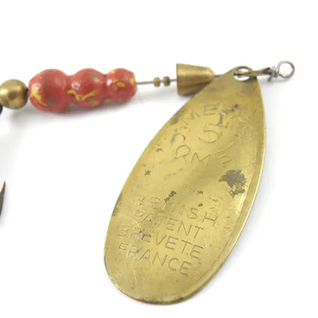 Vintage Mepps Comet 5, 1/2oz Brass spinning lure #1147