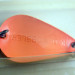  Acme K.O. Wobbler, 1/2oz Orange fishing spoon #1159