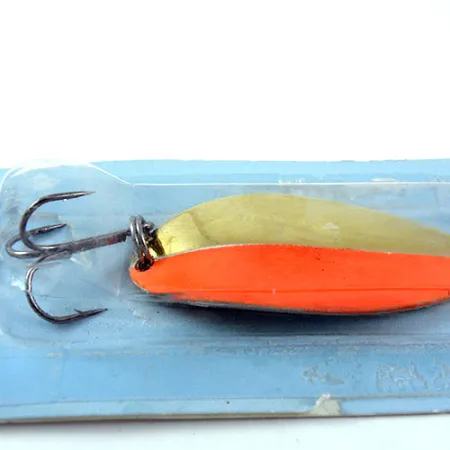 Acme Little Cleo, 2/5oz Gold / Orange fishing spoon #1161