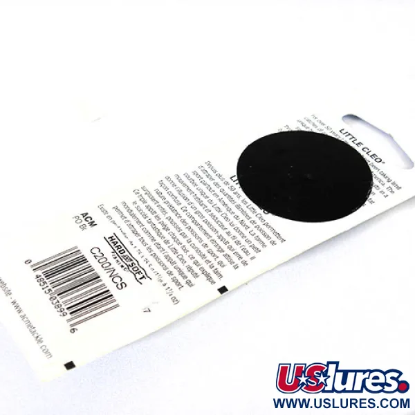 Acme Little Cleo, 2/5oz Gold / Orange fishing spoon #1161