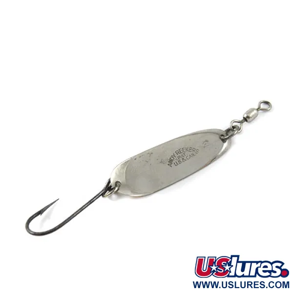 Vintage   Andy Reekers 2, 3/32oz Nickel / Bronze (Brass) fishing spoon #1164