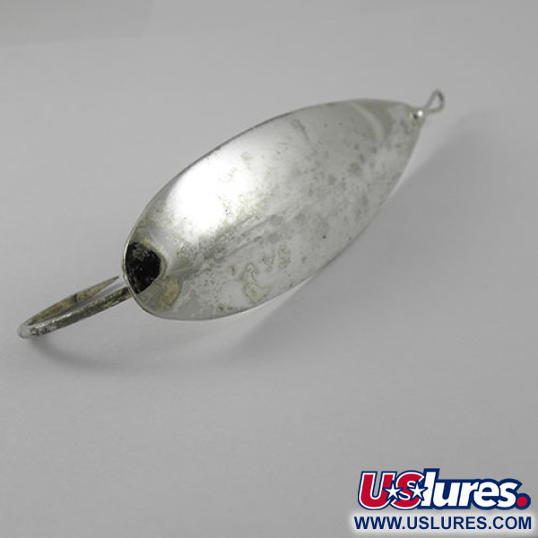 Vintage   Johnson Silver Minnow, 1oz Silver fishing spoon #1172