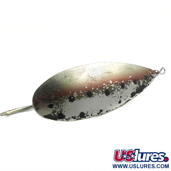 Vintage   Johnson Silver Minnow, 1oz Trout / Silver fishing spoon #1174