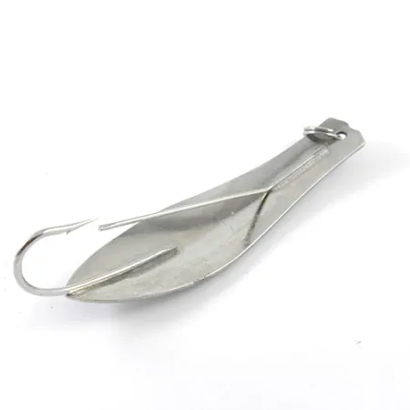 Vintage Prescott Spinner Little Doctor 575 1180, 3/4oz Nickel / Blue fishing spoon #1180