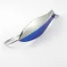 Vintage  Prescott Spinner Little Doctor 575 1180, 3/4oz Nickel / Blue fishing spoon #1180