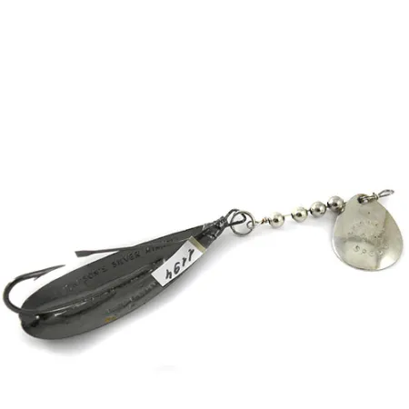 Vintage Johnson Silver Minnow, 1/2oz fishing spoon #1194