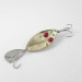 Vintage  Hofschneider Red Eye junior, 1/2oz Gold fishing spoon #1195