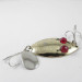 Vintage  Hofschneider Red Eye junior, 1/2oz Gold fishing spoon #1195