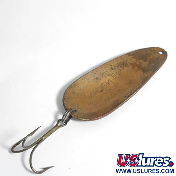 Vintage  Eppinger Dardevle Dardevlet , 3/4oz Copper fishing spoon #1212