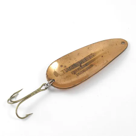 Vintage Eppinger Dardevle Dardevlet , 3/4oz Copper fishing spoon #1219