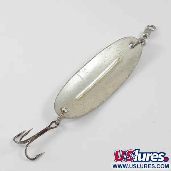 Vintage Williams Wabler W50, 1/2oz Silver (Silver plated) fishing spoon #1233