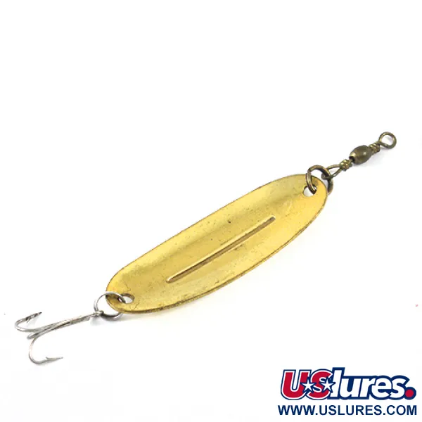 Vintage Williams Wabler, 1/4oz Brass fishing spoon #1235