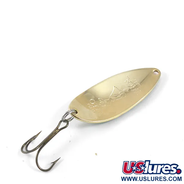 Vintage Seneca Little Cleo (Hula Girl), 1/2oz Fire Tiger fishing spoon #1237