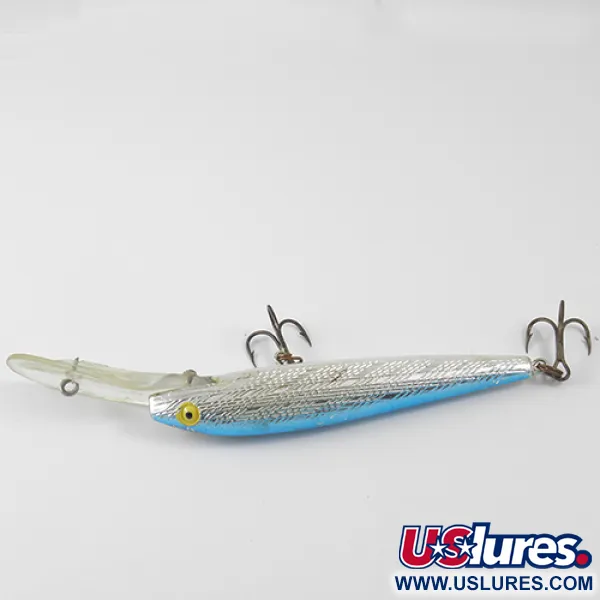 Vintage Rebel, 1/4oz Silver Light Blue fishing lure #1242