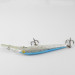 Vintage   Rebel, 1/4oz Silver Light Blue fishing lure #1242