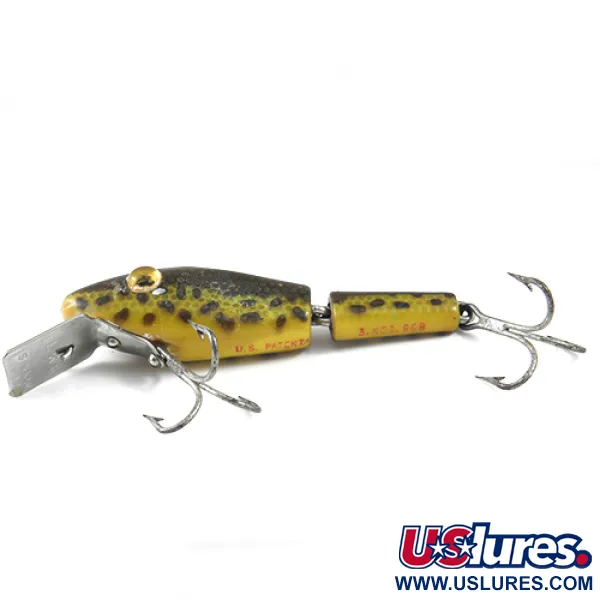Vintage  L&S Bait Mirro lure MirrOlure Bass-master model 25, 1/3oz  fishing lure #1244