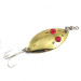 Vintage  Hofschneider Red Eye junior, 1/3oz Brass / Red Eyes fishing spoon #1245