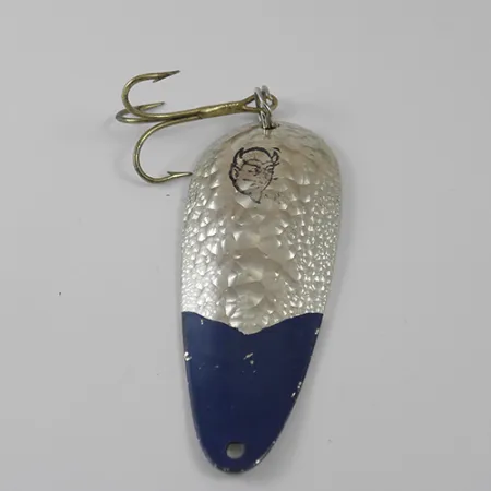 Vintage Eppinger Dardevle Dardevlet , 3/4oz Crystal (Silver Scale)  fishing spoon #1247