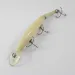 Vintage   Rebel Fastrac, 2/5oz White (undressed from painting) fishing lure #1251