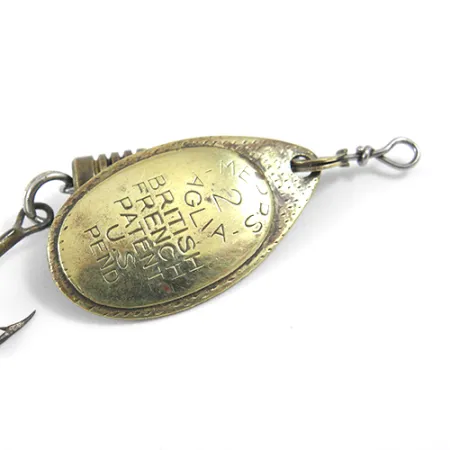Vintage Mepps Aglia 2, 3/16oz Brass spinning lure #1255