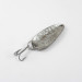 Vintage  Eppinger Dardevle Midget, 3/16oz Crystal Silver  fishing spoon #1262