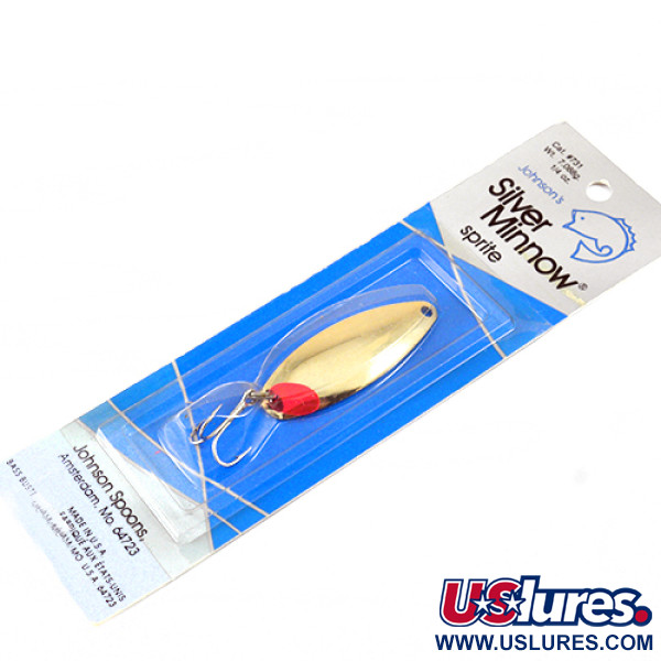    Johnson Sprite, 1/4oz Gold fishing spoon #1263