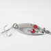 Vintage  Hofschneider Red Eye junior 1267, 1/3oz Nickel / Red Eyes fishing spoon #1267