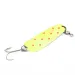 Vintage   Andy Reekers, 2/5oz Yellow / Red dots / Nickel fishing spoon #1286