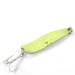 Vintage  Luhr Jensen Krocodile Die #4, 1/2oz Fluorescent Yellow fishing spoon #1290