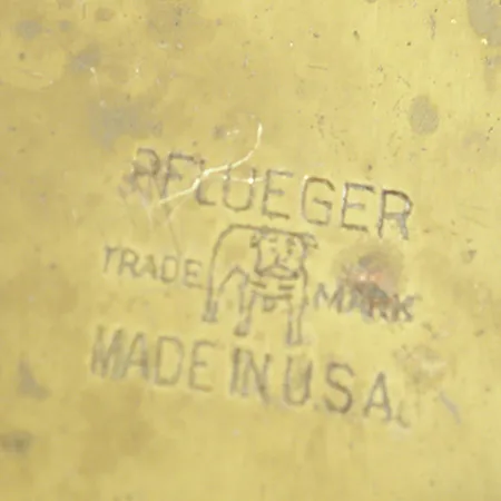 Vintage Pflueger , 1oz Brass fishing spoon #1299