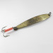 Vintage   Bay de Noc Swedish Pimple, 1 1/3oz Brass fishing spoon #1303