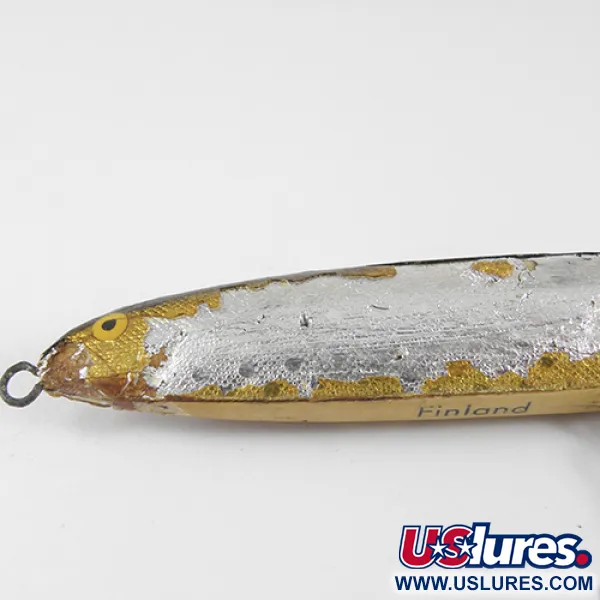 Vintage Finlandia Uistin Wobbler , 3/16oz Natural fishing lure #1307