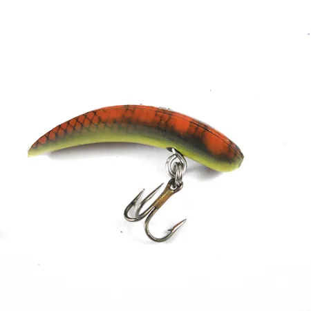 Vintage Helin Tackle Worden's Lures Flatfish, 3/64oz Perch fishing lure #1308