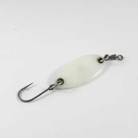 Vintage Pflueger Wobbler Spoon, 1/8oz Pearl fishing spoon #1314