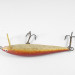 Vintage   Finlandia Uistin Wobbler, 2/5oz Golden / Red fishing lure #1315
