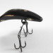 Vintage  Yakima Bait Worden's Lures Flatfish, 1/8oz Black fishing lure #1316