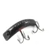Vintage   Lazy Ike, 1/8oz Black / Red fishing lure #1318