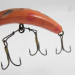 Vintage  Yakima Bait Worden's Lures Flatfish, 1/4oz Orange fishing lure #1327