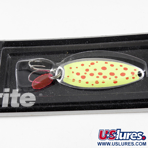   Johnson Sprite, 1/4oz Nickel / Yellow fishing spoon #1330